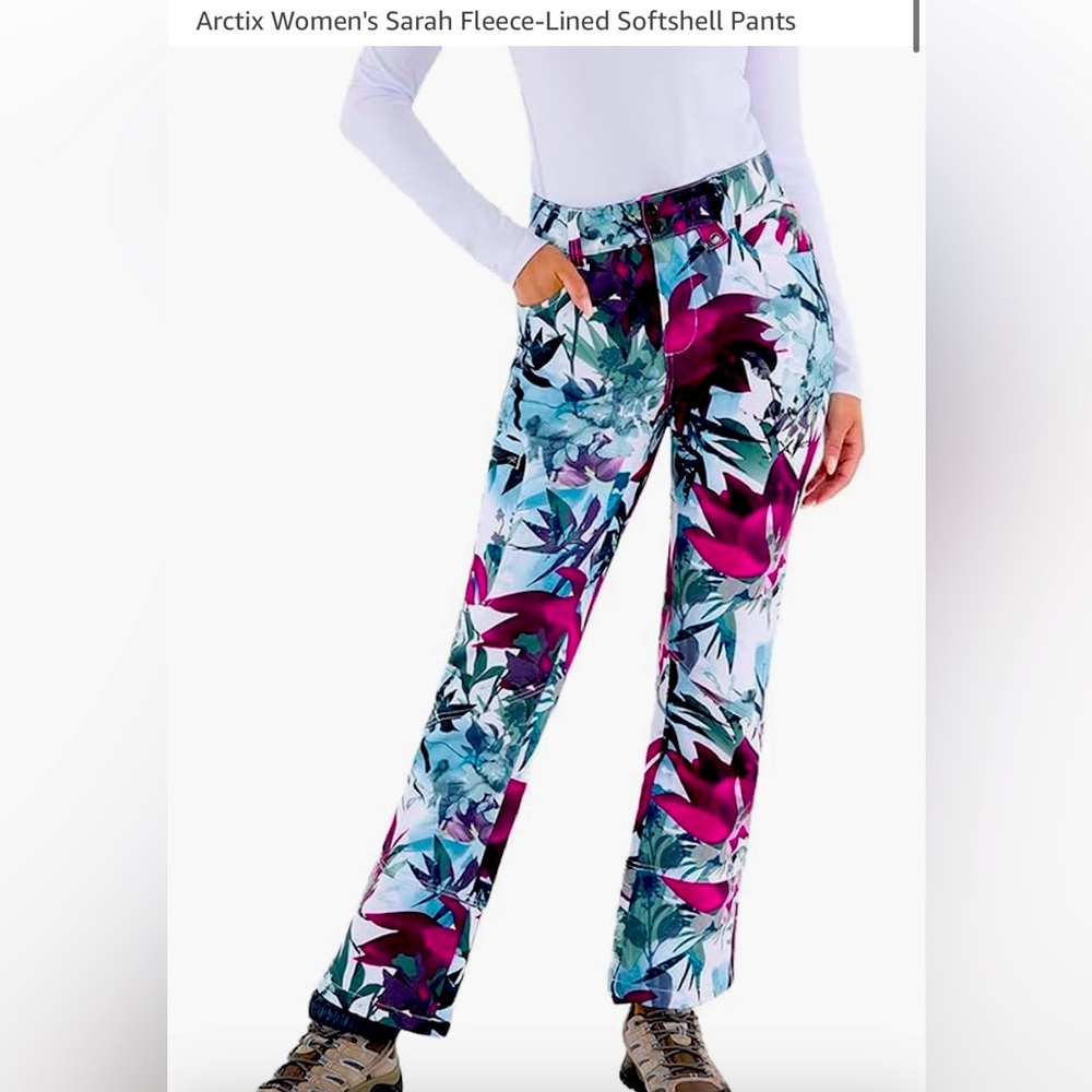 Arctix woman’s Sarah fleece-lined pants medium